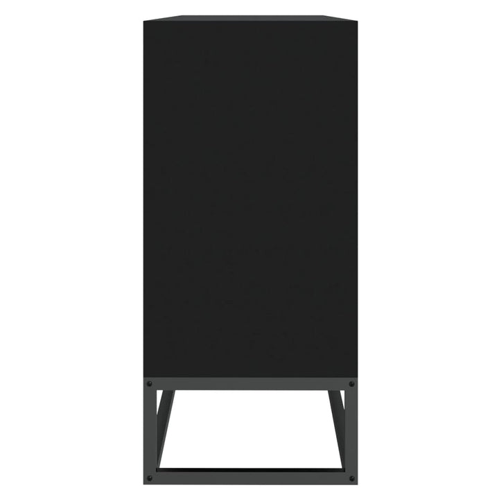 skænk 105x30x65 cm konstrueret træ sort