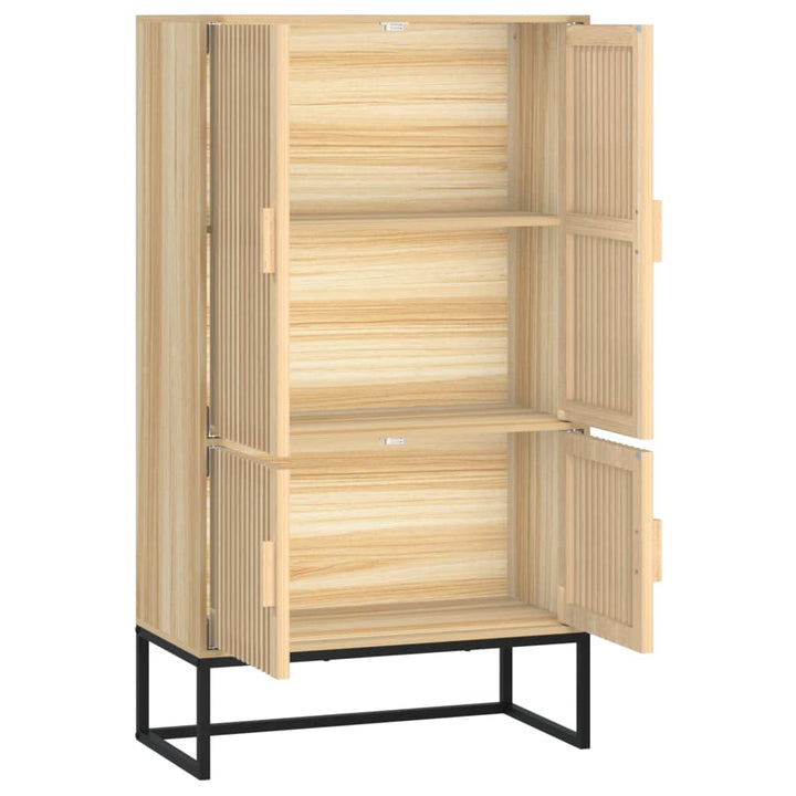 højskab 70x35x125 cm konstrueret træ