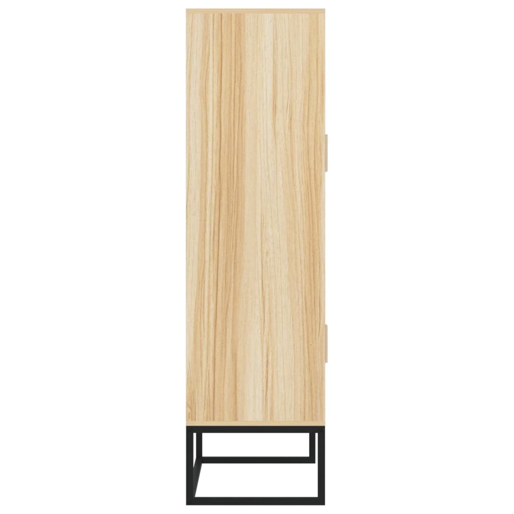 højskab 70x35x125 cm konstrueret træ