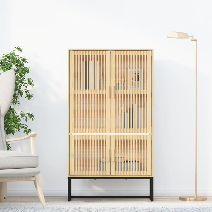 højskab 70x35x125 cm konstrueret træ