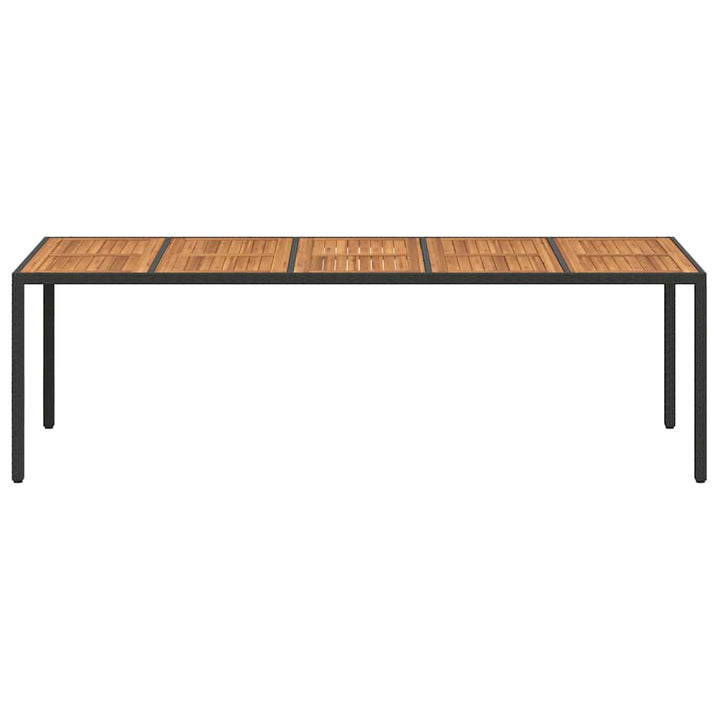 Havemøbel Bord Sort polyrattan