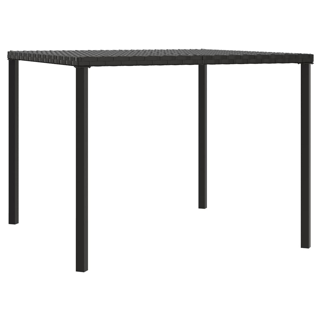 spisebordssæt til haven 2 dele med hynder polyrattan grå