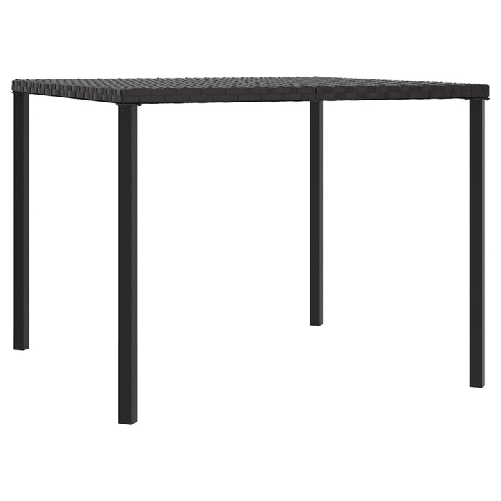 spisebordssæt til haven 2 dele med hynder polyrattan grå