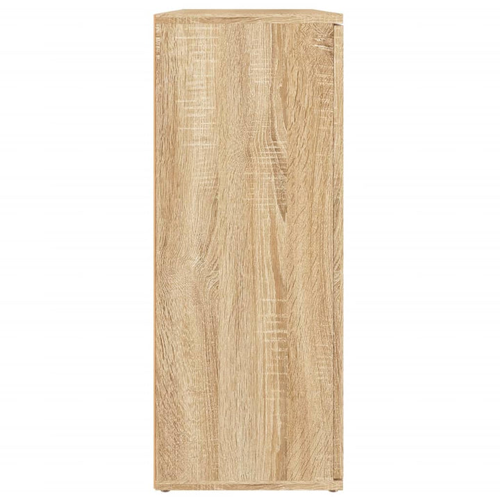 skænk Sonoma eg 91x29,5x75 cm konstrueret træ