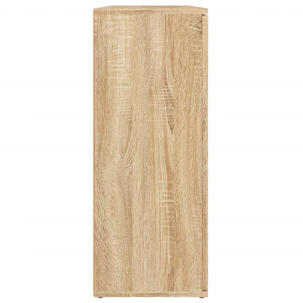 skænk Sonoma eg 91x29,5x75 cm konstrueret træ