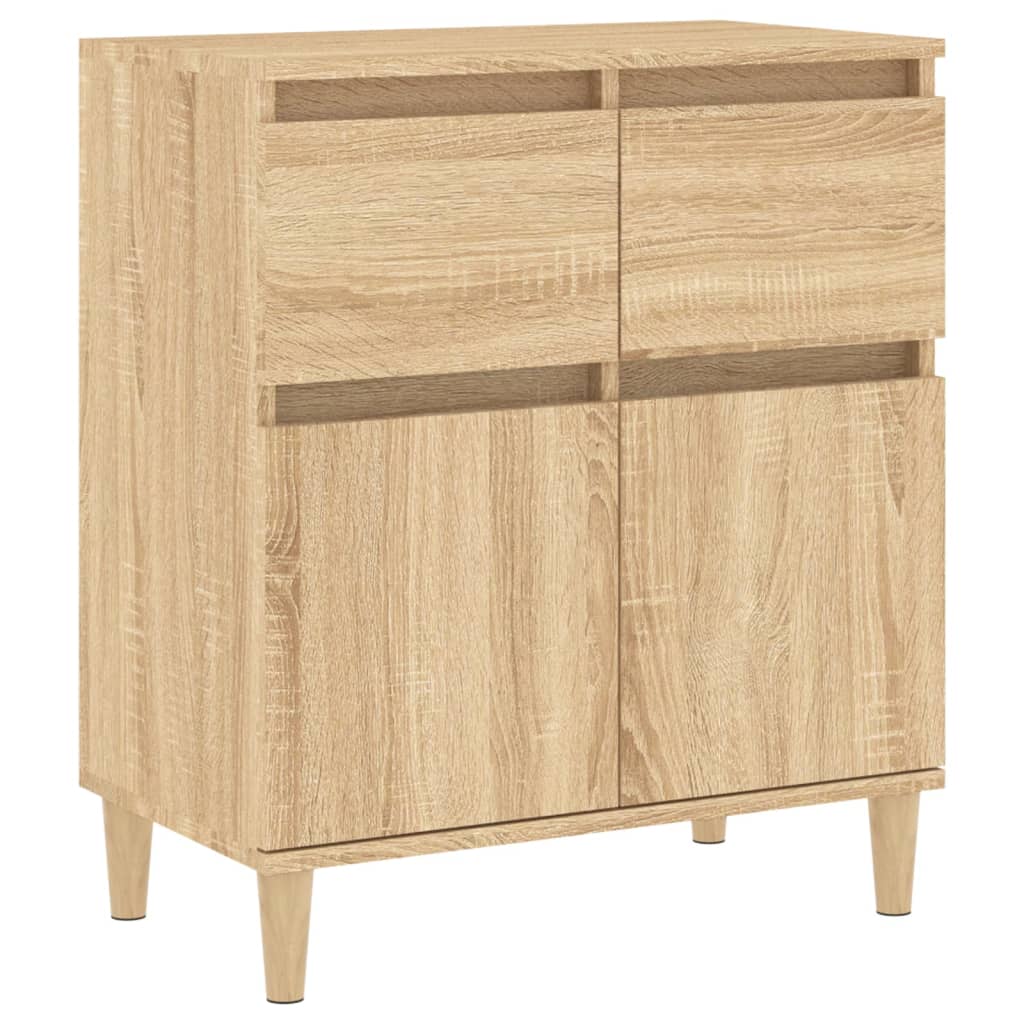 skænk 60x35x70 cm konstrueret træ sonoma-eg