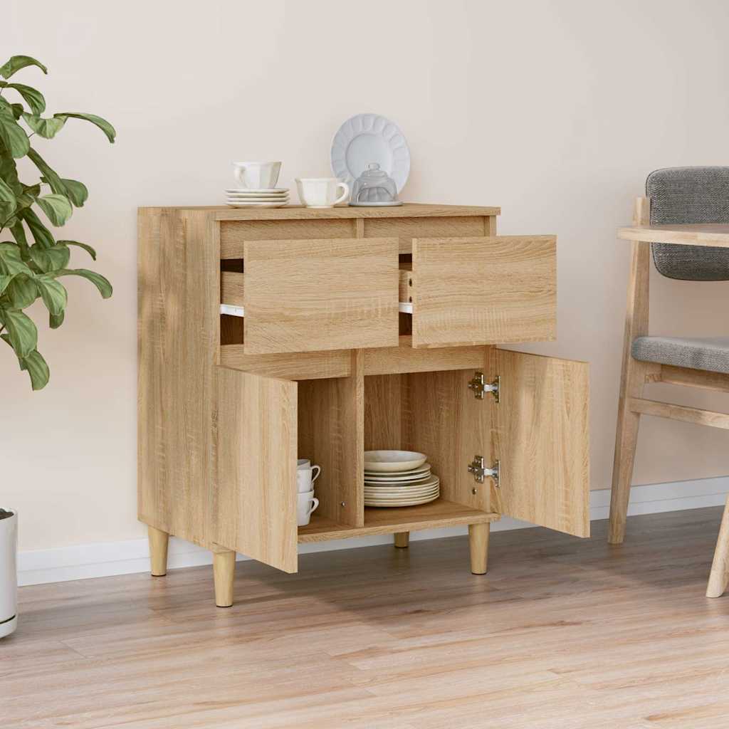 skænk 60x35x70 cm konstrueret træ sonoma-eg