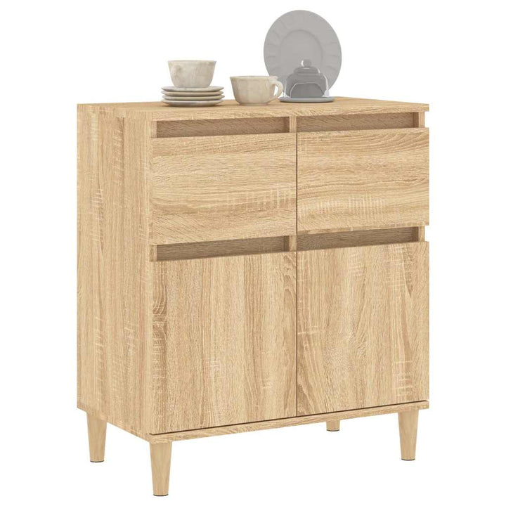 skænk 60x35x70 cm konstrueret træ sonoma-eg