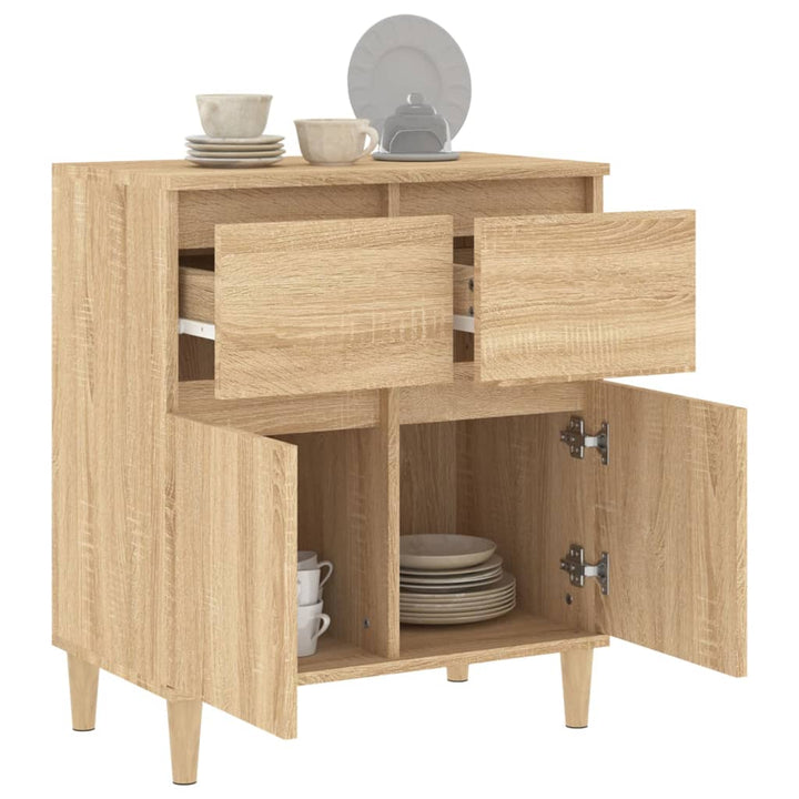 skænk 60x35x70 cm konstrueret træ sonoma-eg