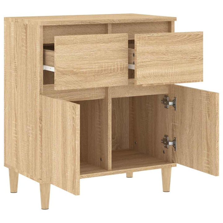 skænk 60x35x70 cm konstrueret træ sonoma-eg