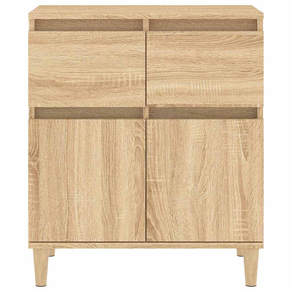 skænk 60x35x70 cm konstrueret træ sonoma-eg
