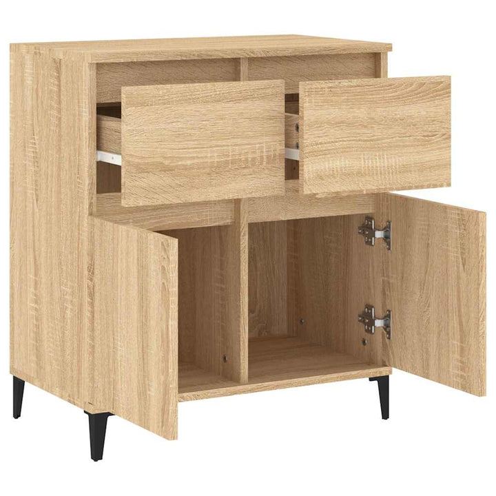 skænk 60x35x70 cm konstrueret træ sonoma-eg