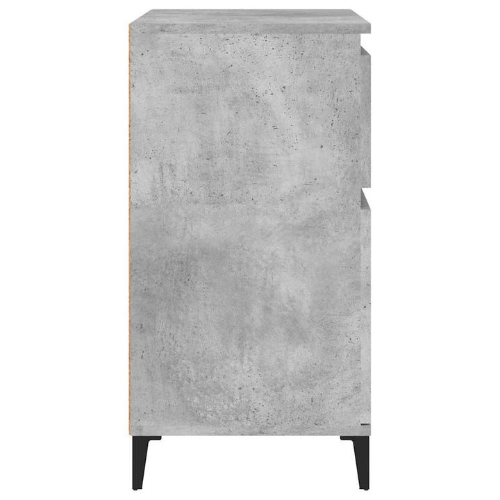 skænk 60x35x70 cm konstrueret træ betongrå