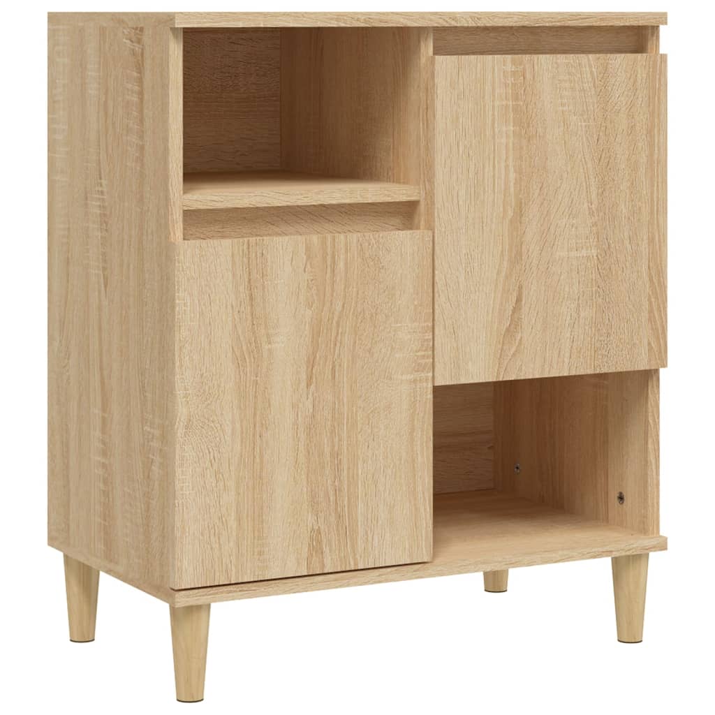 skænk 60x35x70 cm konstrueret træ sonoma-eg