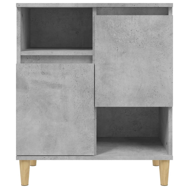 skænk 60x35x70 cm konstrueret træ betongrå