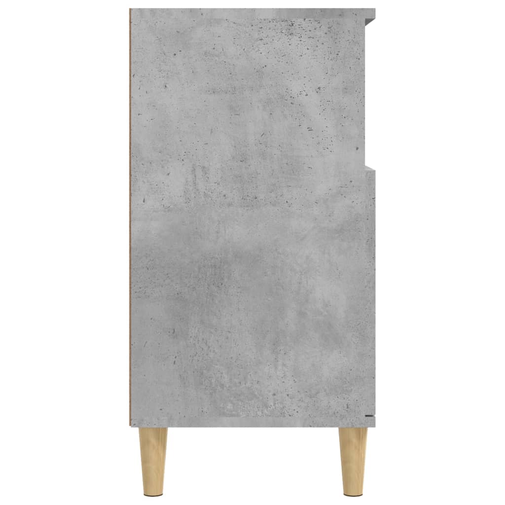 skænk 60x35x70 cm konstrueret træ betongrå