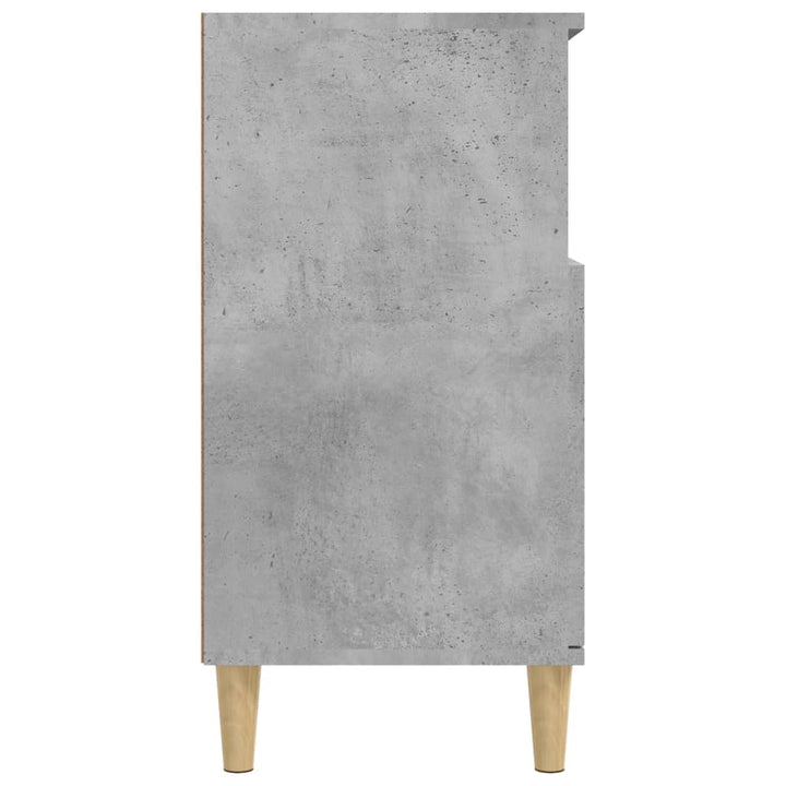 skænk 60x35x70 cm konstrueret træ betongrå