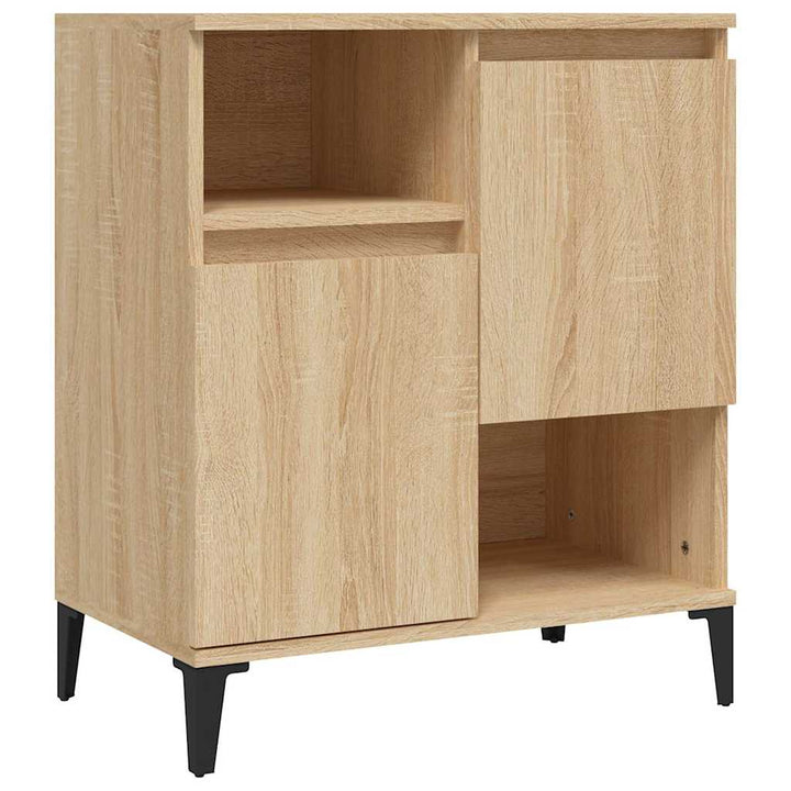 skænk 60x35x70 cm konstrueret træ sonoma-eg