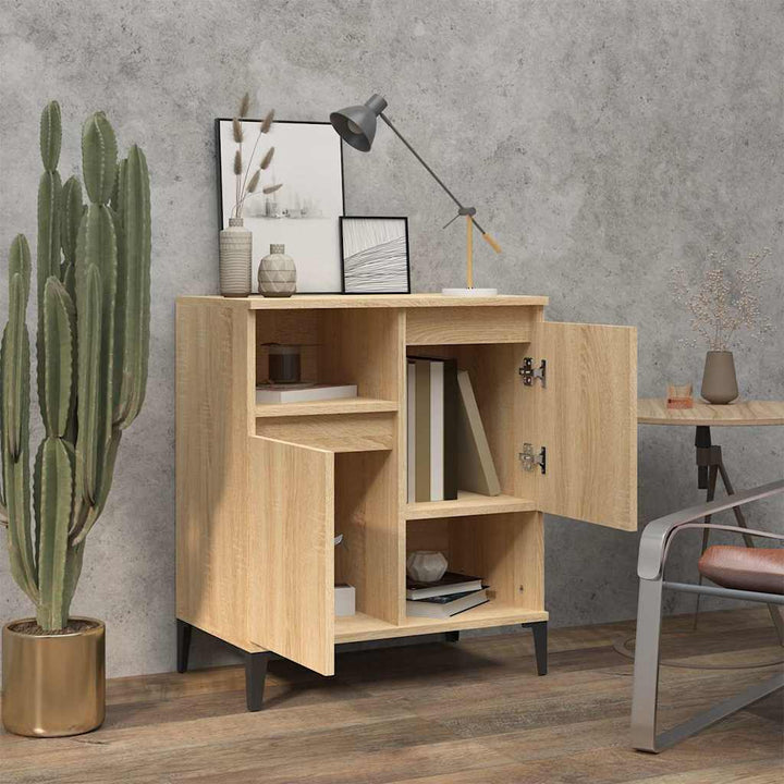 skænk 60x35x70 cm konstrueret træ sonoma-eg