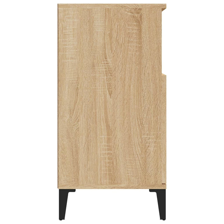 skænk 60x35x70 cm konstrueret træ sonoma-eg
