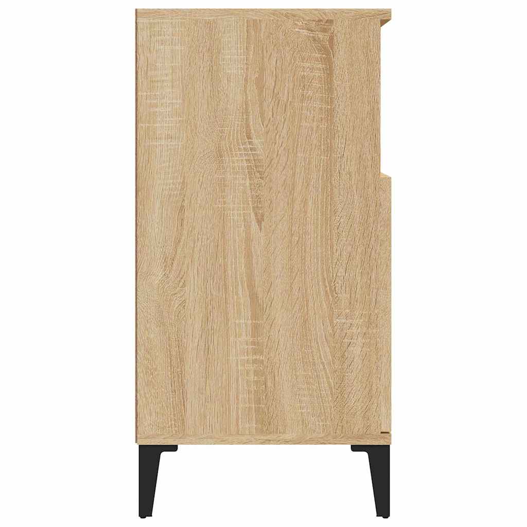skænk 60x35x70 cm konstrueret træ sonoma-eg