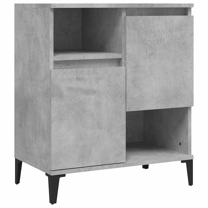 skænk 60x35x70 cm konstrueret træ betongrå