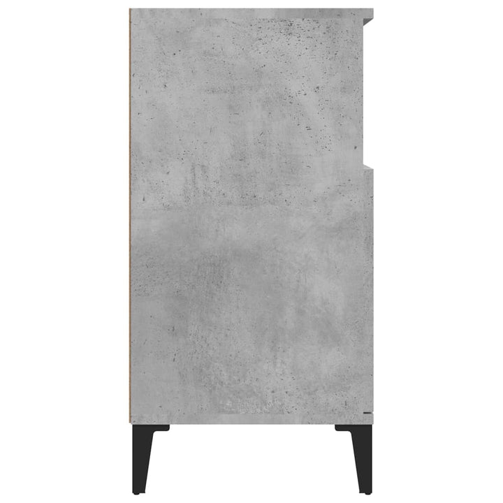 skænk 60x35x70 cm konstrueret træ betongrå
