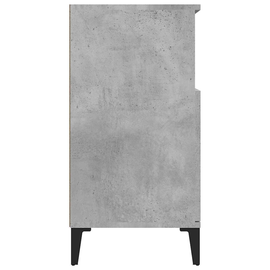 skænk 60x35x70 cm konstrueret træ betongrå