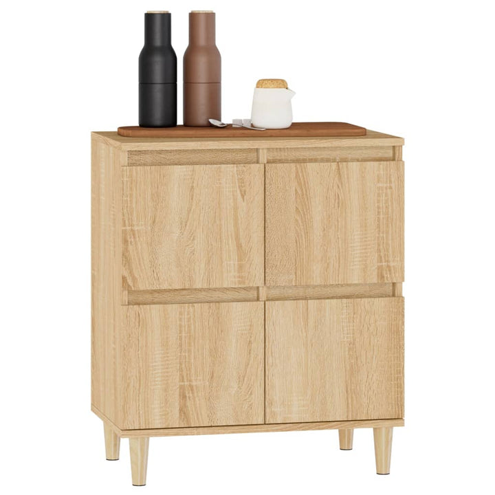 skænk 60x35x70 cm konstrueret træ sonoma-eg