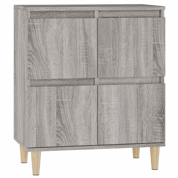 skænk 60x35x70 cm konstrueret træ grå sonoma-eg