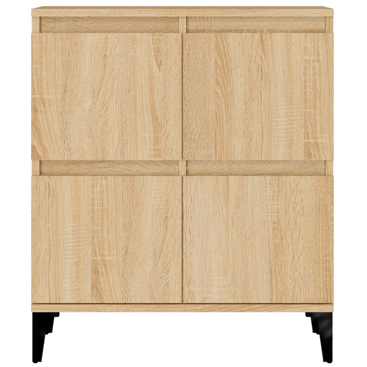 skænk 60x35x70 cm konstrueret træ sonoma-eg
