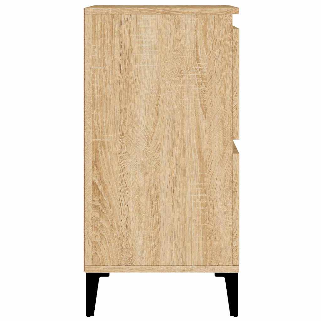 skænk 60x35x70 cm konstrueret træ sonoma-eg