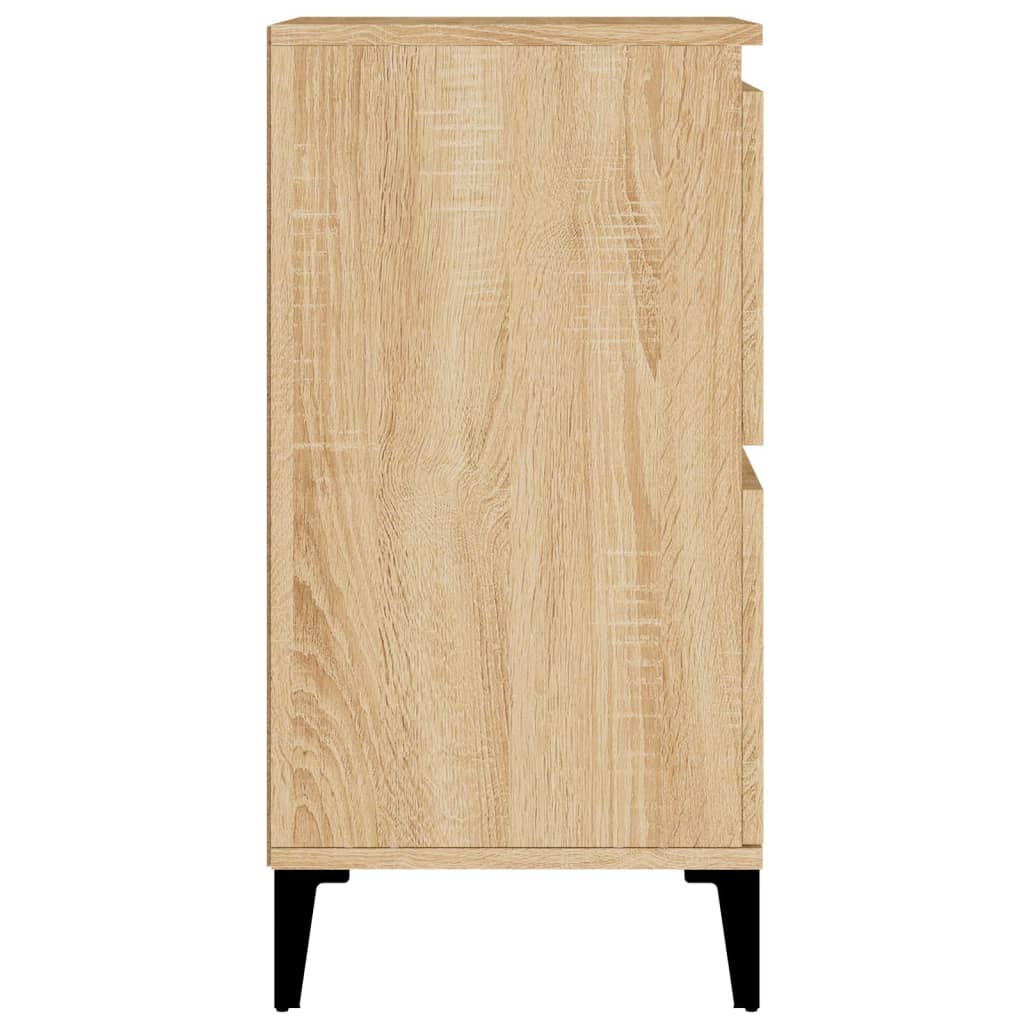 skænk 60x35x70 cm konstrueret træ sonoma-eg