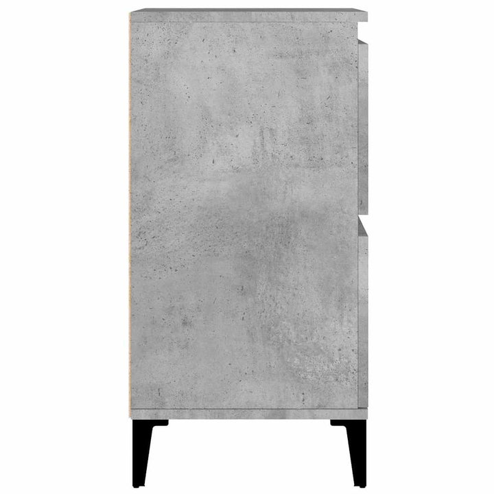 skænk 60x35x70 cm konstrueret træ betongrå