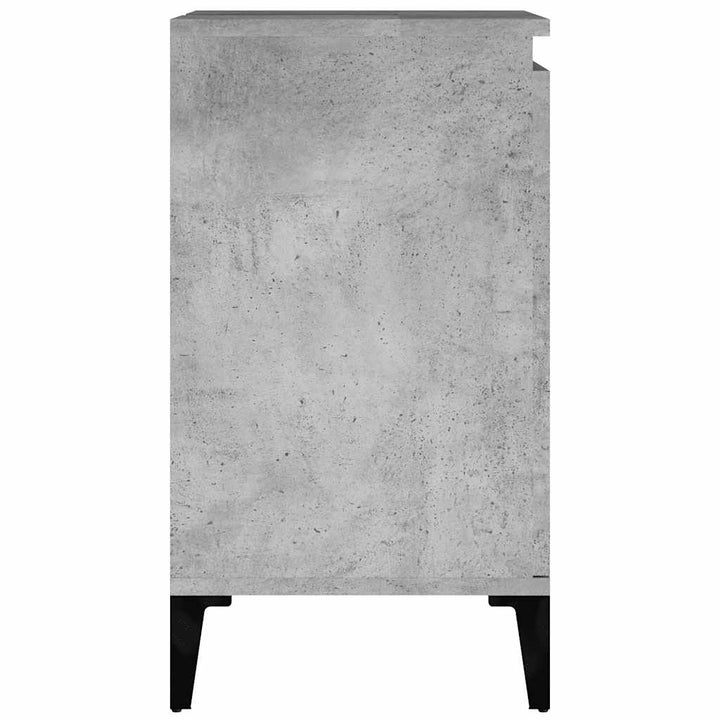 underskab til håndvask 58x33x60 cm konstrueret træ betongrå