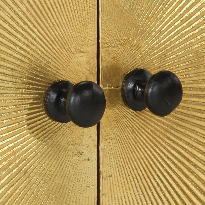 tv-bord 110x30x45 cm massivt mangotræ