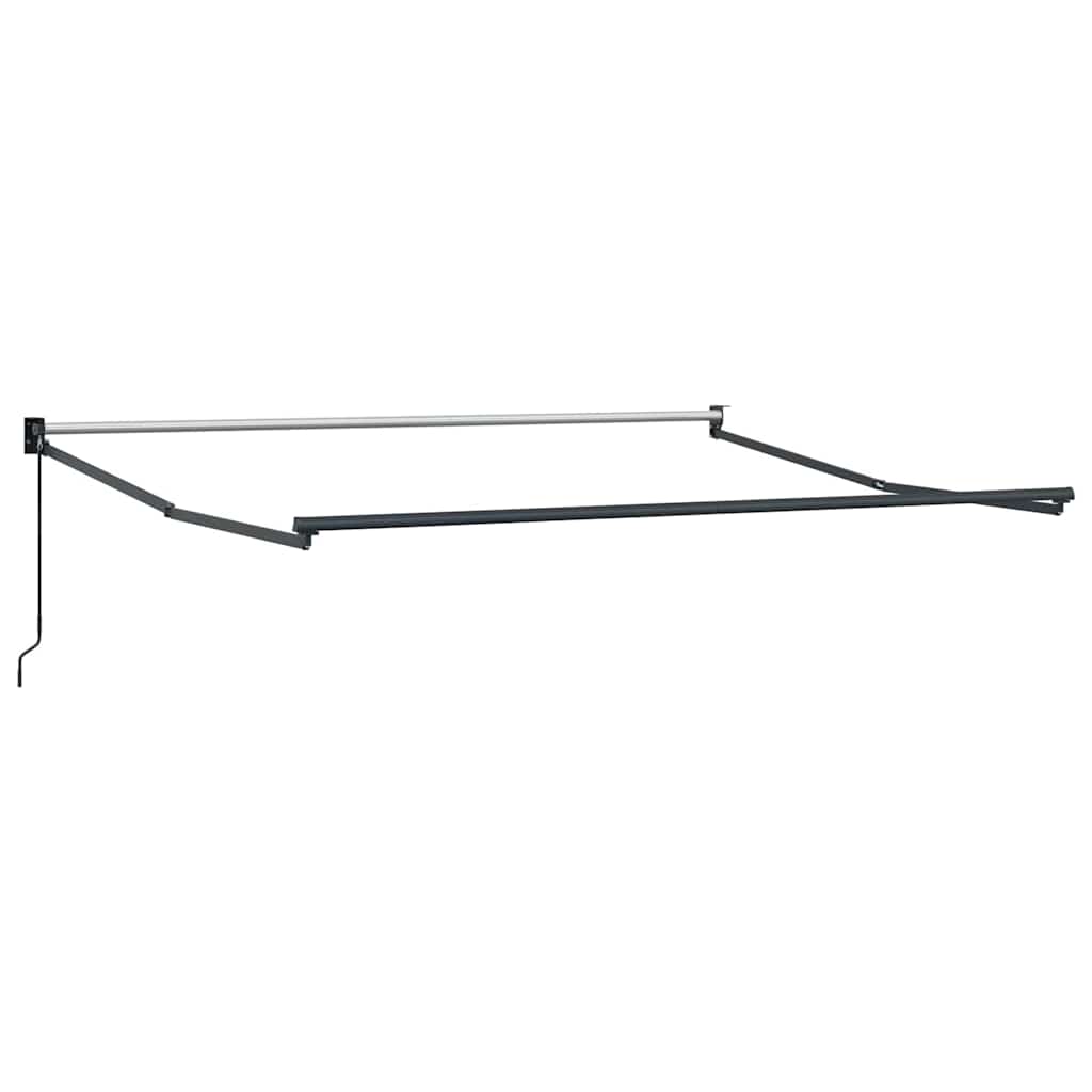 Udtrækkelig markisedel Antracit 300 x 250 cm Aluminium