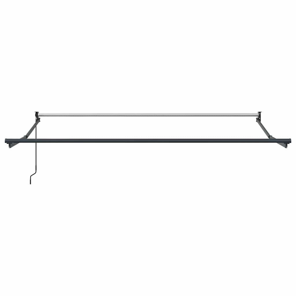 Udtrækkelig markisedel Antracit 350 x 250 cm Aluminium