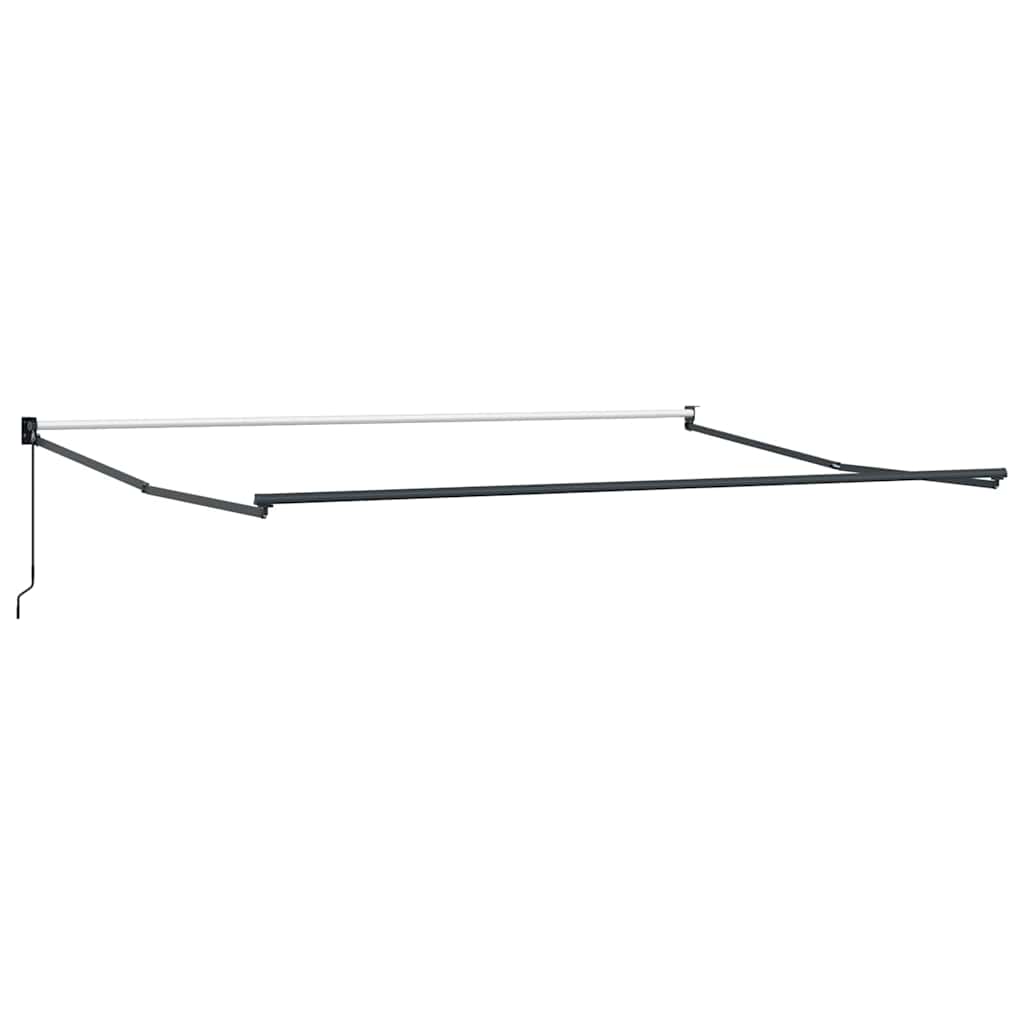 Udtrækkelig markisedel Antracit 450 × 300 cm Aluminium