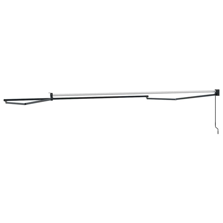 Udtrækkelig markisedel Antracit 450 × 300 cm Aluminium