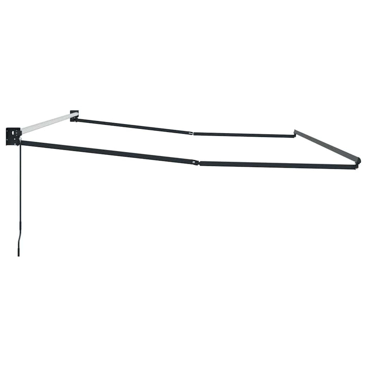 Udtrækkelig markisedel Antracit 450 × 300 cm Aluminium
