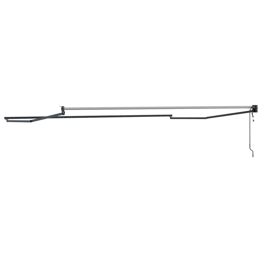 Udtrækkelig markisedel Antracit 400 × 300 cm Aluminium