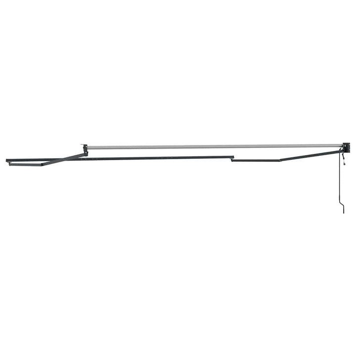 Udtrækkelig markisedel Antracit 400 × 300 cm Aluminium