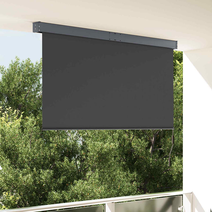 Rullegardin Antracit 180 x 250 cm Stof og Aluminium
