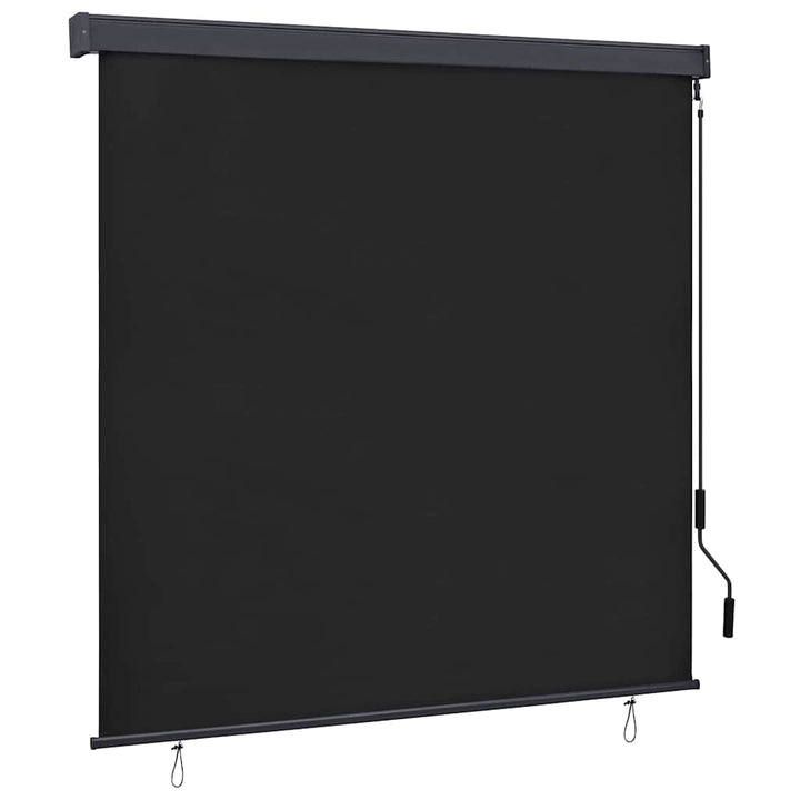 Rullegardin Antracit 180 x 250 cm Stof og Aluminium