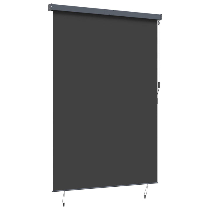 Rullegardin Antracit 180 x 250 cm Stof og Aluminium