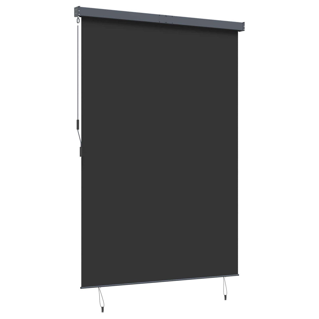 Rullegardin Antracit 180 x 250 cm Stof og Aluminium