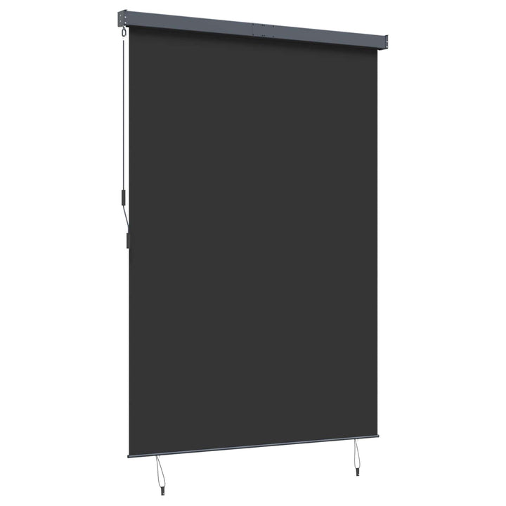Rullegardin Antracit 180 x 250 cm Stof og Aluminium