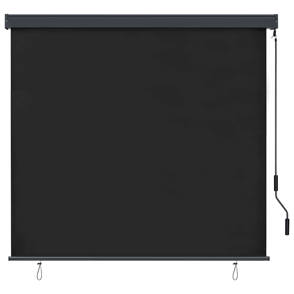 Rullegardin Antracit 180 x 250 cm Stof og Aluminium