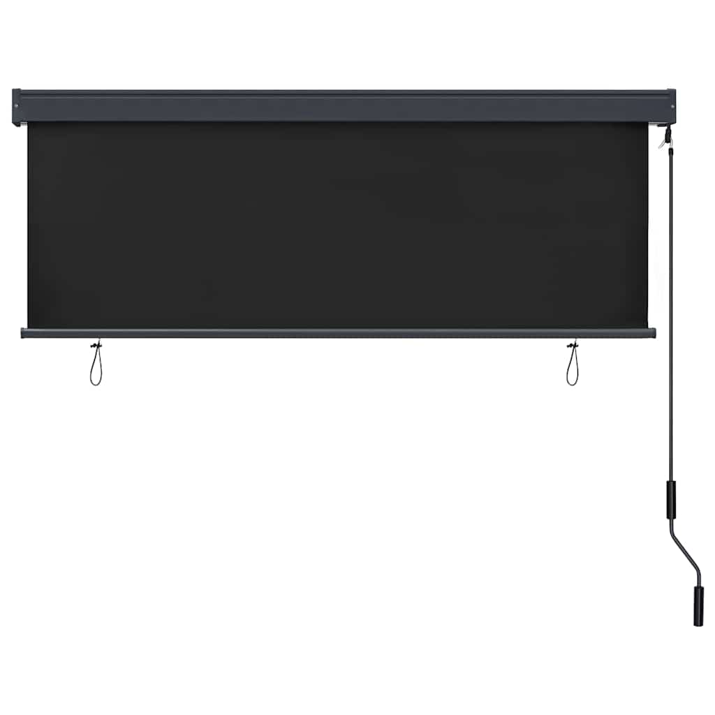 Rullegardin Antracit 180 x 250 cm Stof og Aluminium